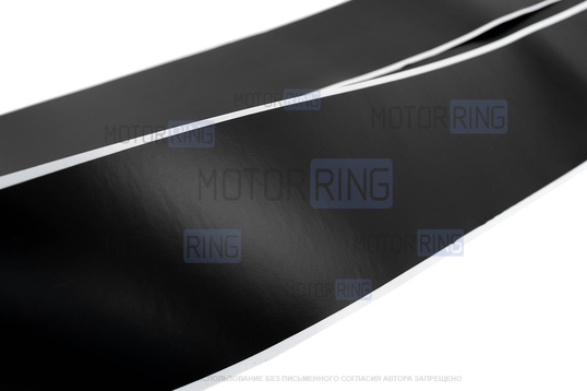 Накладки стоек дверей черные матовые для Шевроле Нива, Лада Нива Тревел