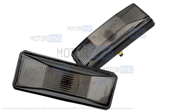 Повторители указателей поворотов (2шт) с тонированным стеклом для ВАЗ 2106, Лада 4х4, Нива Легенд