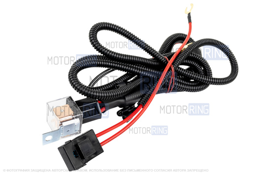 Рожковый воздушный звуковой сигнал SEM-ALI 140 c проводкой штатного подключения для Mercedes, Nissan, Suzuki 1 поколения