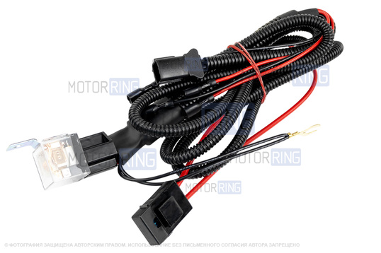 Рожковый воздушный звуковой сигнал SEM-ALI 140 c проводкой штатного подключения для KIA, Hyundai 1 поколения