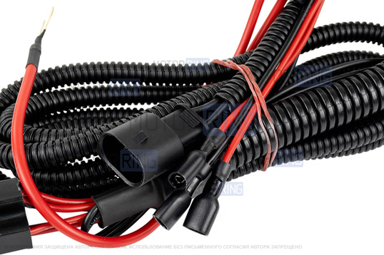 Рожковый воздушный звуковой сигнал SEM-ALI 140 c проводкой штатного подключения для BMW 2 поколения