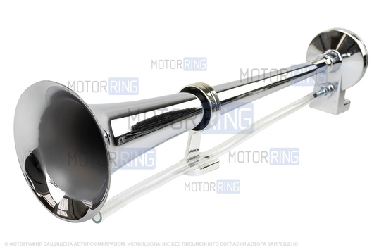 Рожковый воздушный звуковой сигнал SEM-ALI 140 c проводкой штатного подключения для Peugeot, Renault, Citroen 2 поколения, Лада Ларгус, Ларгус FL, Икс Рей, Веста