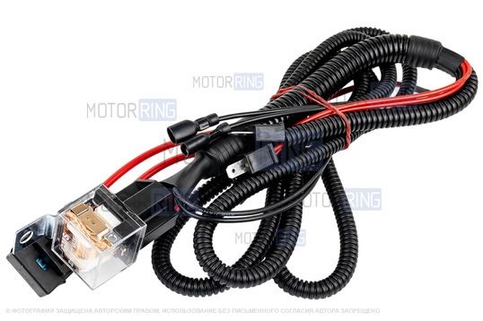 Дисковый воздушный звуковой сигнал SEM-ALI 135 c проводкой штатного подключения для Mercedes, Nissan, Suzuki 1 поколения