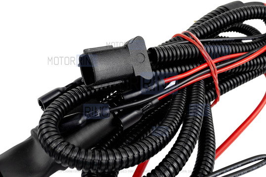 Дисковый воздушный звуковой сигнал SEM-ALI 135 c проводкой штатного подключения для KIA, Hyundai 1 поколения