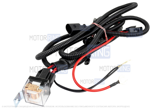 Дисковый воздушный звуковой сигнал SEM-ALI 135 c проводкой штатного подключения для Skoda, Volkswagen, Audi, Mercedes-Benz, Seat 2 поколения