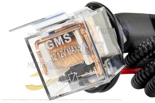 Дисковый воздушный звуковой сигнал SEM-ALI 135 c проводкой штатного подключения для Chevrolet, Nissan, Opel, Volvo 2 поколения, Ford 1 и 2 поколений