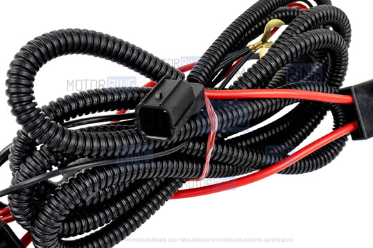 Дисковый воздушный звуковой сигнал SEM-ALI 135 c проводкой штатного подключения для Honda 1 поколения