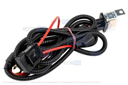 Дисковый воздушный звуковой сигнал SEM-ALI 135 c проводкой штатного подключения для Honda 1 поколения