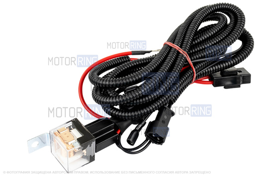 Дисковый воздушный звуковой сигнал SEM-ALI 135 c проводкой штатного подключения для Hyundai, KIA 2 поколения