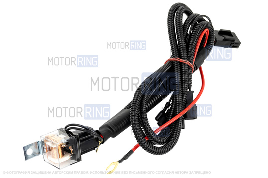 Дисковый воздушный звуковой сигнал SEM-ALI 135 c проводкой штатного подключения для Honda 2 поколения