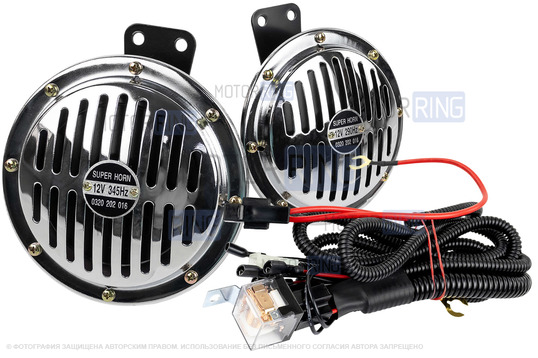 Дисковый воздушный звуковой сигнал SEM-ALI 145 c проводкой штатного подключения для ВАЗ 2108-21099, 2110-2112, 2113-2115, Лада Калина, Калина 2, Гранта, Гранта FL, Приора, Веста, Веста NG, Нива 4х4, Нива Легенд, Нива Тревел, Шевроле Нива_1