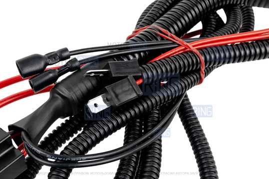 Дисковый воздушный звуковой сигнал SEM-ALI 145 c проводкой штатного подключения для Mercedes, Nissan, Suzuki 1 поколения