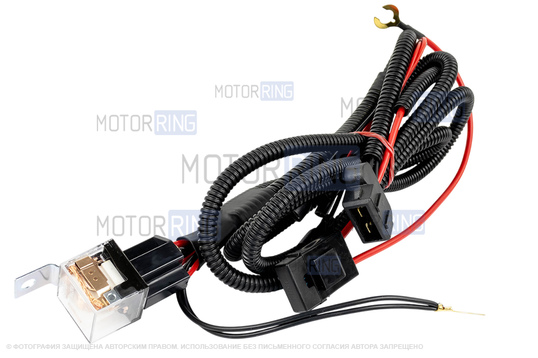 Дисковый воздушный звуковой сигнал SEM-ALI 145 c проводкой штатного подключения для Skoda, Audi, Seat, Volkswagen 1 поколения