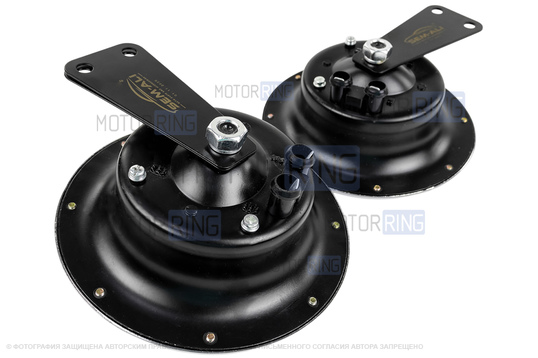 Дисковый воздушный звуковой сигнал SEM-ALI 145 c проводкой штатного подключения для Suzuki 2 поколения, Toyota 1 и 2 поколений