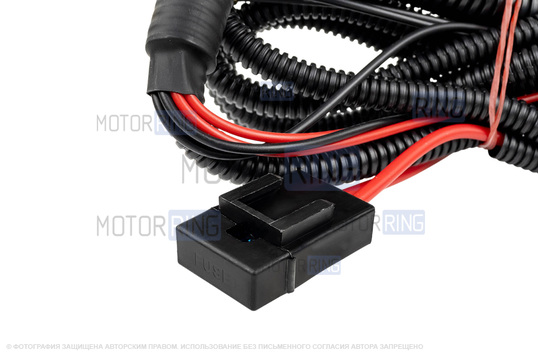 Дисковый воздушный звуковой сигнал SEM-ALI 145 c проводкой штатного подключения для Hyundai, KIA 2 поколения