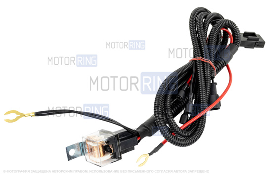 Дисковый воздушный звуковой сигнал SEM-ALI 145 c проводкой штатного подключения для Honda 2 поколения