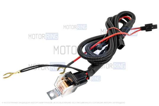 Дисковый воздушный звуковой сигнал SEM-ALI 145 c проводкой штатного подключения для Honda 2 поколения