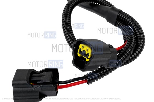 Рупорный воздушный звуковой сигнал SEM-ALI 133 c проводкой штатного подключения для Honda 2 поколения