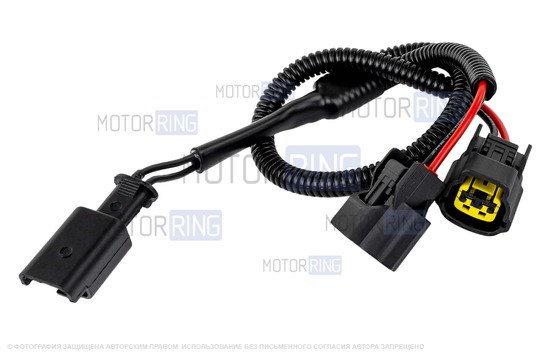 Рупорный воздушный звуковой сигнал SEM-ALI 133 c проводкой штатного подключения для Peugeot, Renault, Citroen 2 поколения, Лада Ларгус, Ларгус FL, Веста, Икс Рей