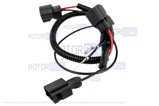 Рупорный воздушный звуковой сигнал SEM-ALI 133 c проводкой штатного подключения для Suzuki, Toyota 1, 2 поколений