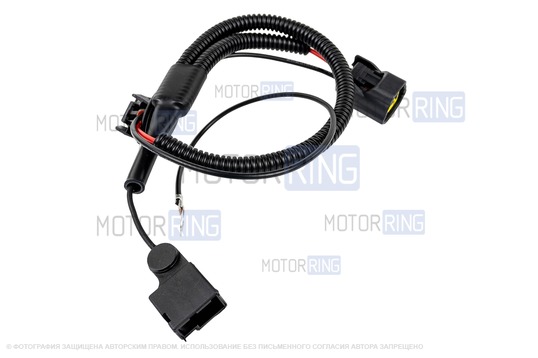 Рупорный воздушный звуковой сигнал SEM-ALI 133 c проводкой штатного подключения для Suzuki, Toyota 1, 2 поколений