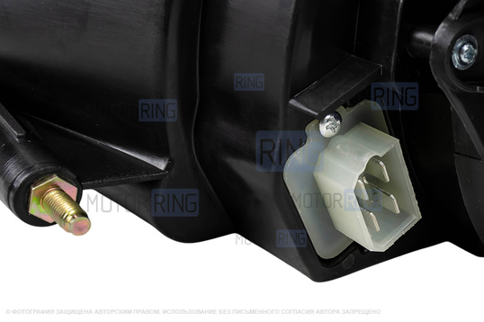 Фары в стиле БМВ с диодными модулями, встроенными ДХО и Хром маской для ВАЗ 2113-2115