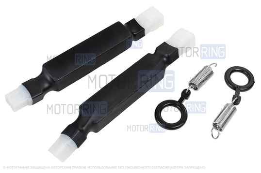 Фары в стиле БМВ с диодными модулями, встроенными ДХО и Хром маской для ВАЗ 2113-2115