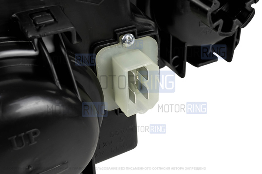 Фары в стиле БМВ с диодными модулями, встроенными ДХО и Хром маской для ВАЗ 2110-2112