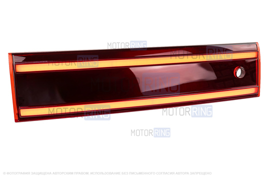 Диодный красный катафот багажника в стиле Ауди для ВАЗ 2112_1