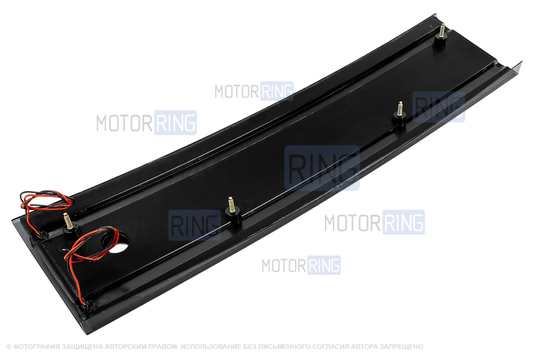 Диодный черный катафот багажника в стиле Ауди для ВАЗ 2112