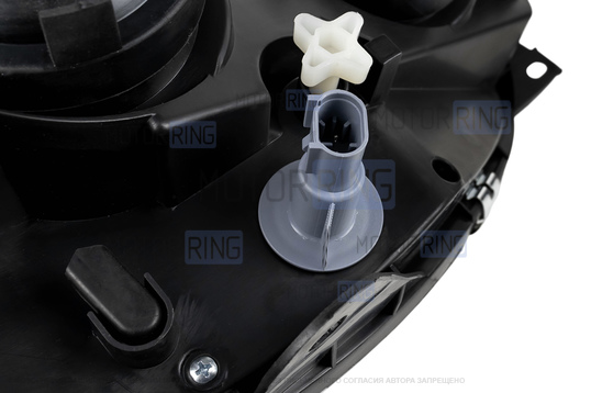 Тонированные фары с линзой (Bi-Led) для Шевроле Нива