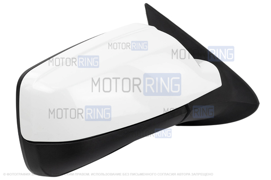 Боковое зеркало Люкс с антибликом, обогревом и электроприводом в цвет для Лада Калина, Калина 2, Гранта, Datsun_1