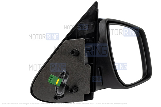 Боковое зеркало Люкс с антибликом, обогревом и электроприводом в цвет для Лада Калина, Калина 2, Гранта, Datsun