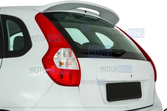 Спойлер Спорт для Лада Калина 2 хэтчбек_1