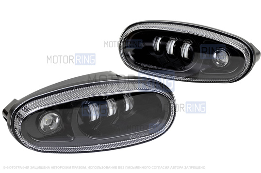 Диодные ПТФ Sal-Man 50W 4600lux для Шевроле Ланос