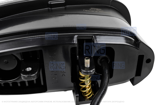 Диодные двухцветные ПТФ Sal-Man 50W 4600lux для Шевроле Ланос