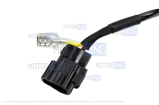 Диодные двухцветные ПТФ Sal-Man 50W 4600lux для Шевроле Ланос