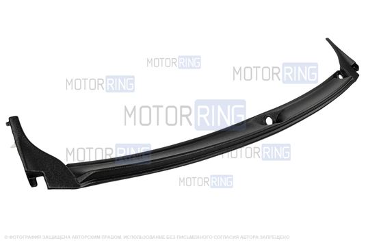 Накладка в проём стеклоочистителей (жабо) ТюнАвто для Лада Ларгус