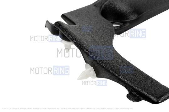 Накладка в проём стеклоочистителей (жабо) ТюнАвто для Лада Ларгус