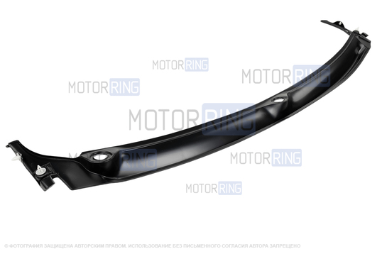 Накладка в проём стеклоочистителей (жабо) ТюнАвто для Лада Ларгус