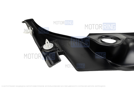 Накладка в проём стеклоочистителей (жабо) ТюнАвто для Лада Ларгус