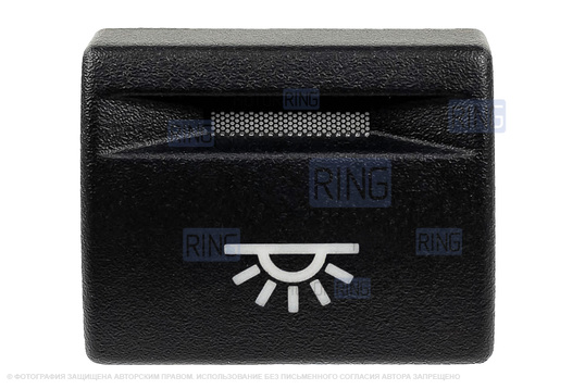 Пересвеченная кнопка салонного освещения с индикацией для Лада Приора, Калина 2, Гранта, Гранта FL, Нива Легенд