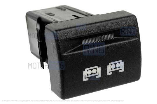 Пересвеченная кнопка парная LED балка с индикацией для Лада Приора, Калина 2, Гранта, Гранта FL, Нива Легенд