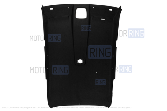 Черная обивка потолка под новый малый плафон для Шевроле Нива, Лада Нива Тревел