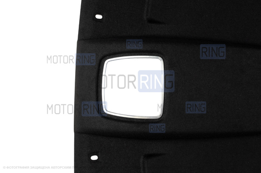 Черная обивка потолка под новый малый плафон для Шевроле Нива, Лада Нива Тревел