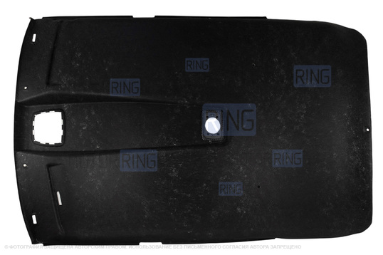 Черная обивка потолка под новый малый плафон для Шевроле Нива, Лада Нива Тревел