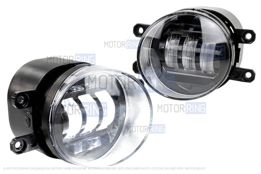 Светодиодные противотуманные фары Sal-Man 50W 4600lux для Тойота, Лексус_1