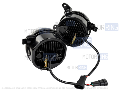 Диодные ПТФ Sal-Man 50W 4600lux для БМВ 3, 5, X3, X5, X6