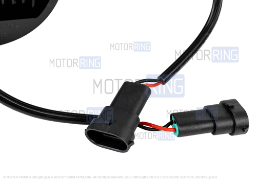 Диодные ПТФ Sal-Man 50W 4600lux для БМВ 3, 5, X3, X5, X6