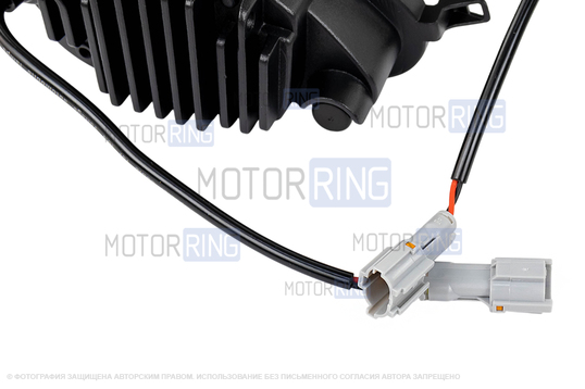 Диодные ПТФ Sal-Man 50W 4600lux 6000К 3 линзы для Daewoo Nexia 1995-2008 г.в.